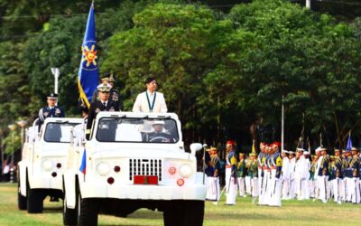 Marcos Approves Military and Police Assistance for BARMM Plebiscite President Ferdinand Marcos Jr., as commander-in-chief, leads the celebration of the 88th anniversary of the Armed Forces of the Philippines at Camp Aguinaldo in Quezon City on Thursday, Dec. 21, 2023. Also present were AFP Chief Romeo Brawner Jr. and Defense Secretary Gilbert Teodoro.
PHOTOS BY MIKE ALQUINTO