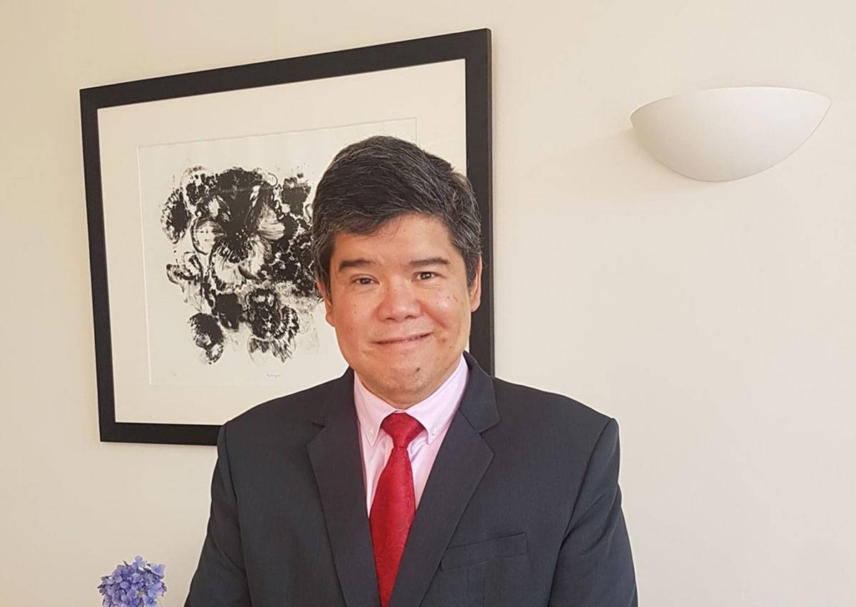Foreign Affairs Undersecretary Eduardo de Vega. Photo from Department of Foreign Affairs