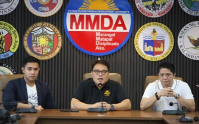 GRACE PERIOD Metropolitan Manila Development Authority (MMDA) Acting Chairman Romando S. Artes answers questions during a press conference at the MMDA office in Pasig City on Friday, April 19, 2024. Artes said they would abide by President Ferdinand Marcos Jr.'s order to suspend fines against e-vehicles on national roads and to implement a one month grace period to educate the drivers on alternative routes. PHOTOS BY ISMAEL DE JUAN
