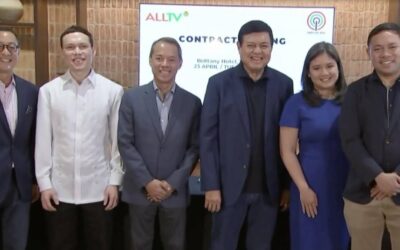 ABS-CBN Returns to Channel 2: A New Era for the Popular Network Also present at the contract signing were (from left) Katigbak, Vista Land and Lifescapes Inc. president and CEO Paolo Villar, ABS-CBN Chairman Mark Lopez, Villar Group Chairman Manny Villar, All Value Holdings Corp. president and CEO Camille Villar and Senator Mark Villar.
