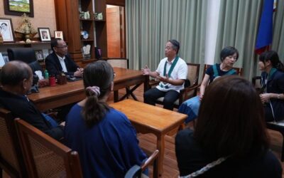 Cagayan Governor Manuel Mamba to Appeal Disqualification by COMELEC BUSINESS TALK Cagayan Gov. Manuel Mamba welcomes the Republic of China (Taiwan) Ambassador Wallace Minn-Gan Chow, who also represents the Taipei Economic and Cultural Office in the Philippines on Tuesday, Feb. 20, 2024, at the Capitol Main Building in Tuguegarao City. Chow expressed Taiwan’s keen interest in extending the Taiwan Technical Mission Demonstration Farm in the province. PHOTO FROM CAGAYAN INFORMATION OFFICE