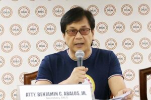 DILG Secretary Benjamin “Benhur” Abalos Jr. Photos BY JOHN ORVEN VERDOTE
