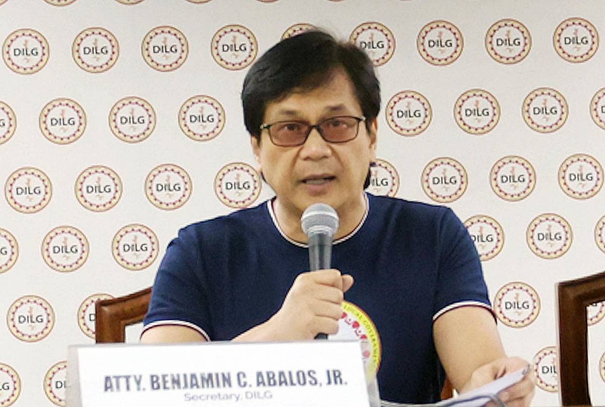 DILG Secretary Benjamin “Benhur” Abalos Jr. Photos BY JOHN ORVEN VERDOTE