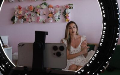 TikTok Creators Fear Economic Blow of US Ban Mari Juliette, the owner of Mari Juliette Real Estate, uses her phone to give a TikTok tour of a condo she is selling on April 26, 2024, in Miami, Florida. AFP PHOTO