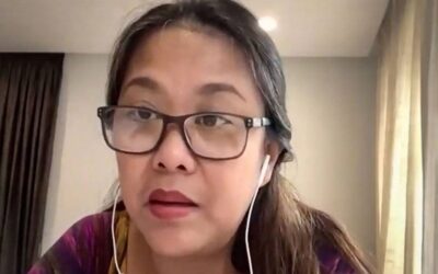 Sen. Nancy Binay. (Screen grab/Senate PRIB)
