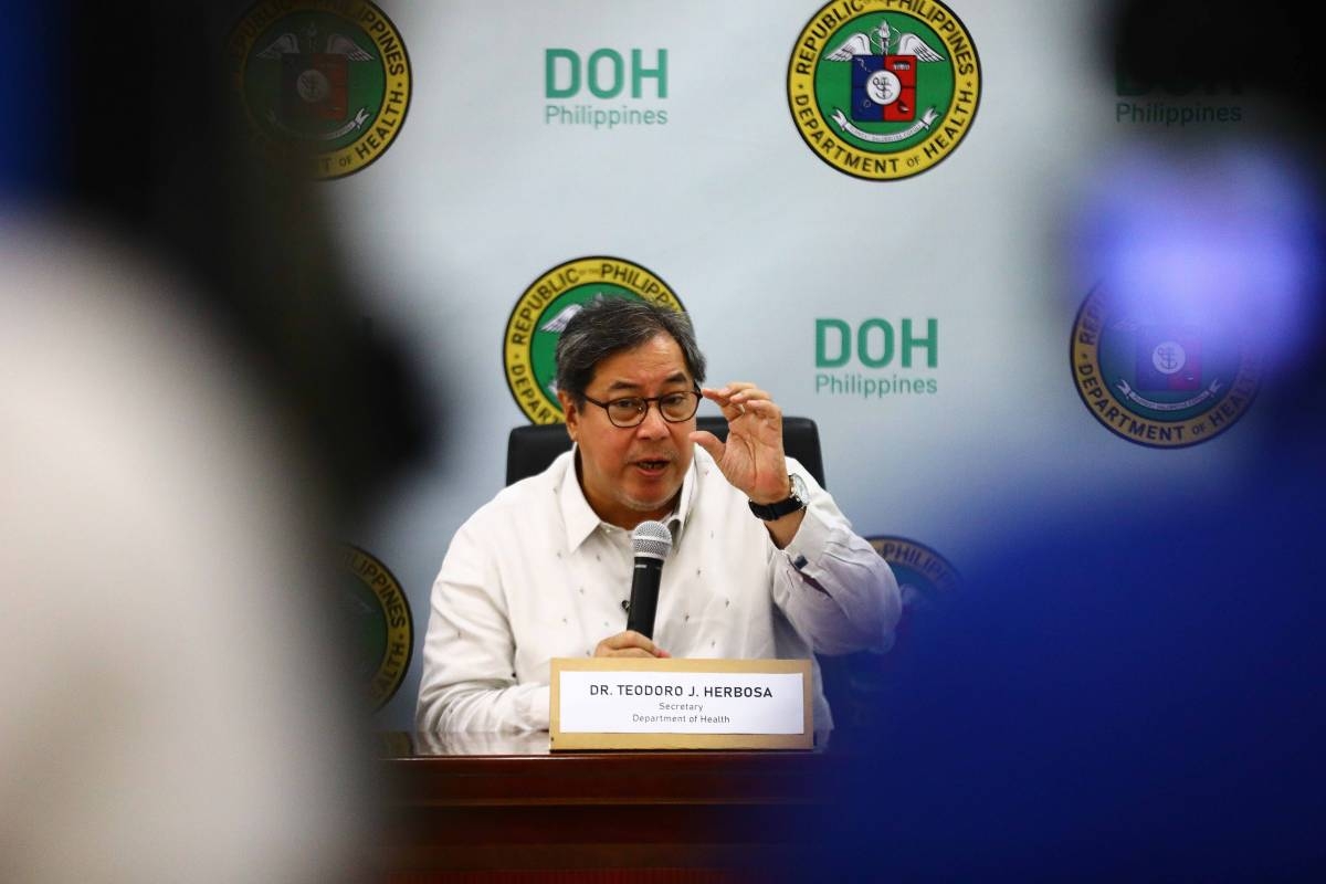 Health Secretary Teodoro Herbosa. PHOTO BY MIKE ALQUINTO
