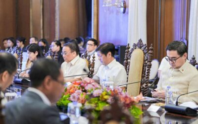 “President Marcos Encourages MSMEs to Embrace AI Technology for Business Growth” In a sectoral meeting in Malacañang, President Ferdinand R. Marcos Jr. said MSMEs must be fully equipped with modern technology to keep up with the physical and online demands amid technological advancements. Presidential Communications Office