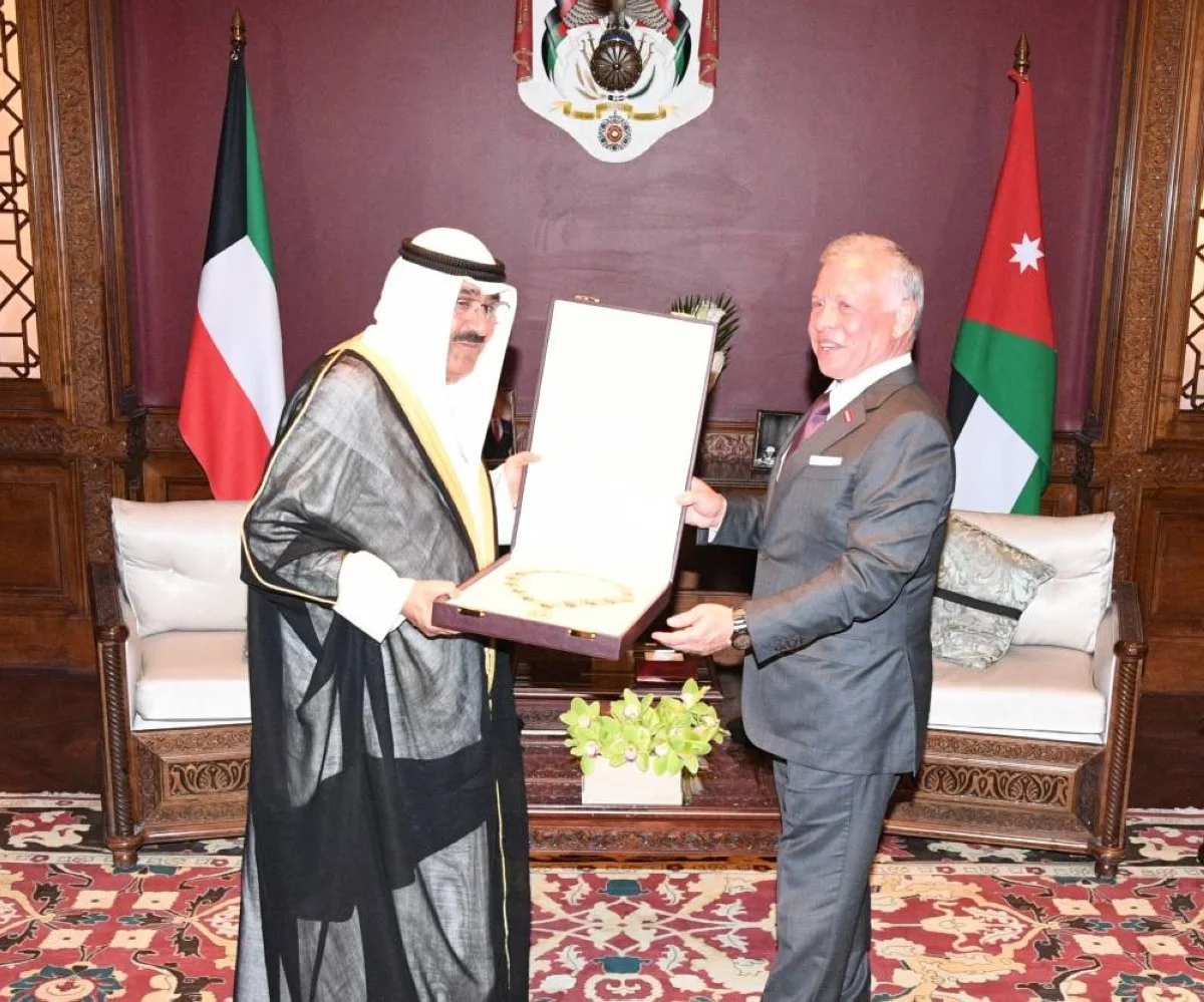 kuwaiti amir vist on jordan
