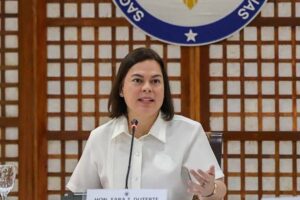 Vice President Sara Duterte Photo from Inday Sara Duterte FB page
