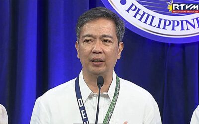 DENR Undersecretary Carlos Primo David. Screengrab from Palace briefing