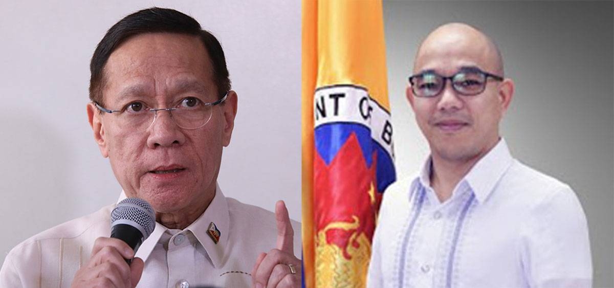 Former Health secretary Francisco Duque and former Budget undersecretary Lloyd Christopher Lao