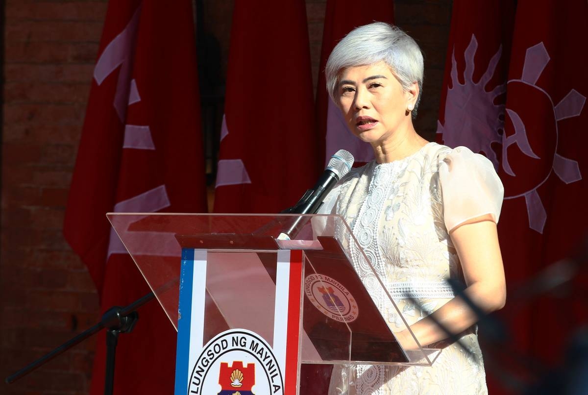 Manila Mayor Honey Lacuna. PHOTO BY MIKE ALQUINTO