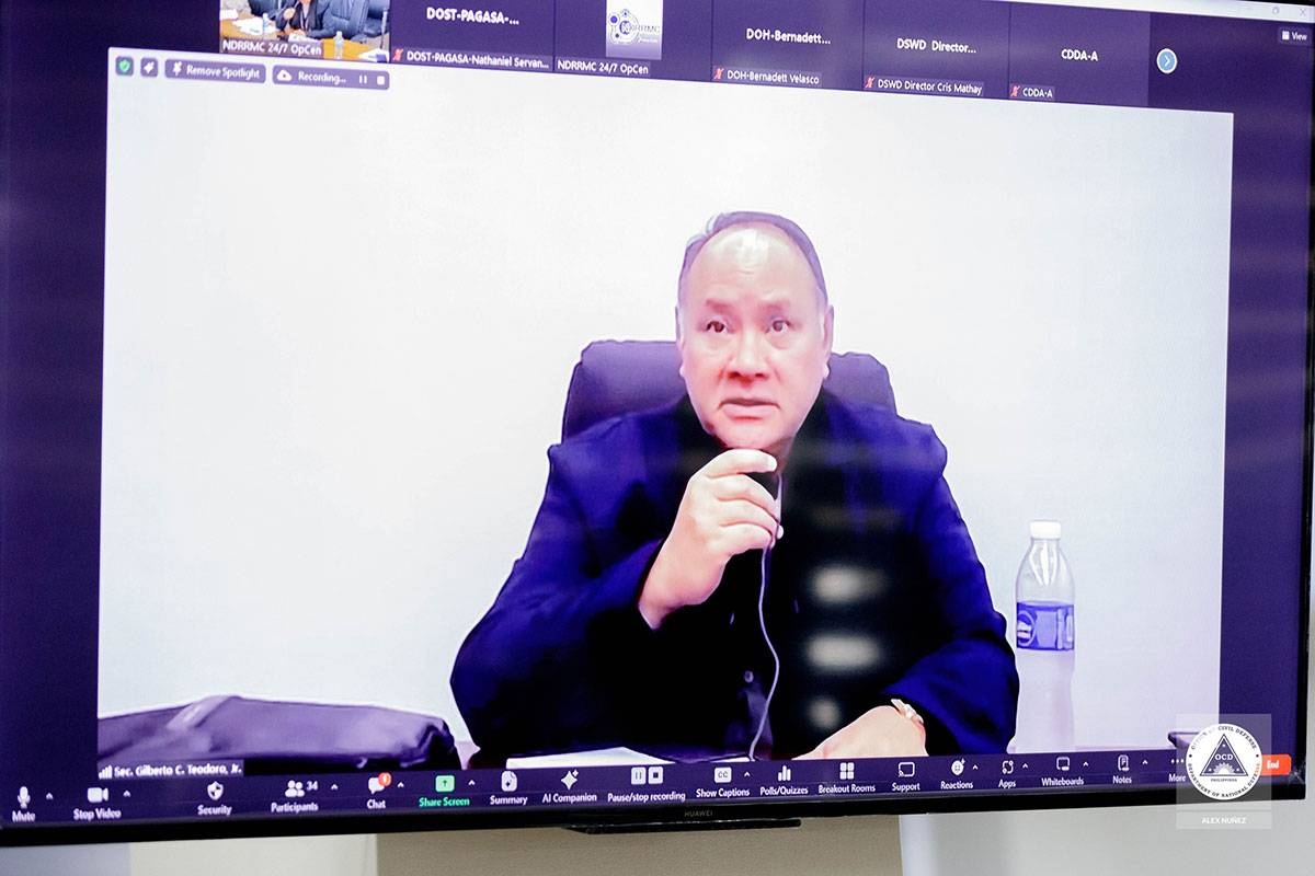 Defense Secretary Gilberto Teodoro Jr. Photo from Department of National Defense
