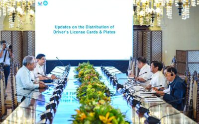 “President Marcos Jr. Urges Expedited Release of Driver’s License Cards and Vehicle Plates” PRESIDENT Ferdinand Marcos Jr. convenes with Land Transportation Office (LTO) and the Procurement Service of the Department of Budget and Management (PS-DBM) in a sectoral meeting. Photo from PCO