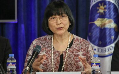 “US-Philippines Collaboration: Utilizing Space Programs for Maritime Monitoring” Department of Foreign Affairs spokesperson Maria Teresita Daza. AFP PHOTO