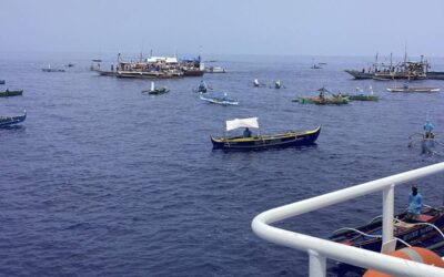 Philippine Civilians Assert Ownership of Scarborough Shoal In this photo provided by the Philippine Coast Guard, fishing boats carrying activists and volunteers belonging to a nongovernment coalition called Atin Ito, Tagalog for This is Ours, pass by waters off Palauig Point, Zambales, as they head towards Scarborough Shoal on Wednesday May 15, 2024. PHILIPPINE COAST GUARD VIA AP