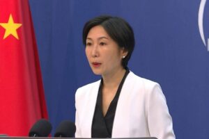 China’s Foreign Ministry spokesman Mao Ning