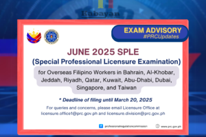 March 11 2025 SPLE Exam