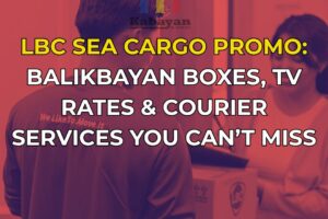 LBC Sea Cargo Promo