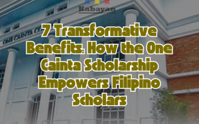 7 Transformative Benefits: How the One Cainta Scholarship Empowers Filipino Scholars One Cainta Scholarship Opportunity