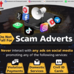 MOI Kuwait official warning about scam ads on Facebook